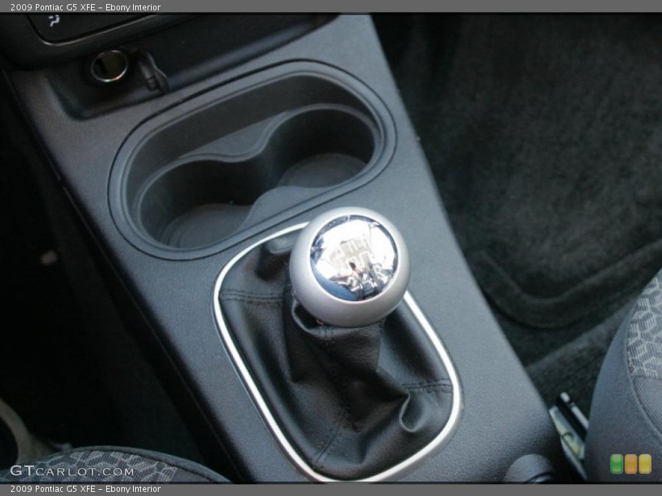 Ebony Interior Transmission for the 2009 Pontiac G5 XFE #43337605