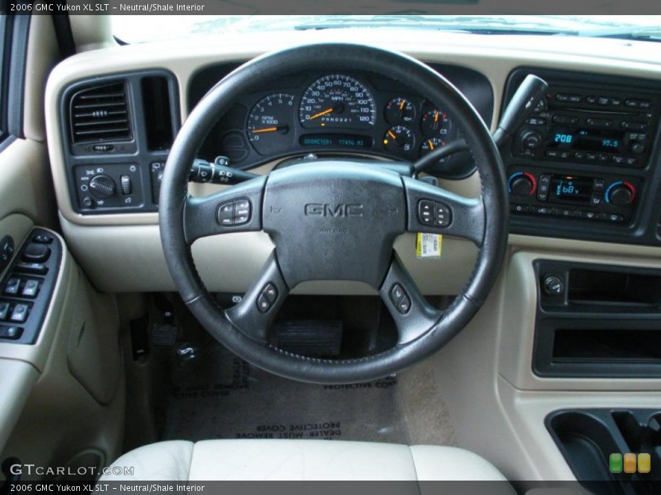 Neutral/Shale Interior Steering Wheel for the 2006 GMC Yukon XL SLT #43340431