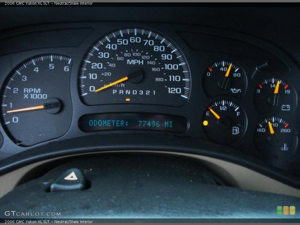 Neutral/Shale Interior Gauges for the 2006 GMC Yukon XL SLT #43340447