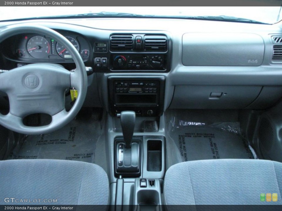 Gray Interior Dashboard for the 2000 Honda Passport EX #43341815