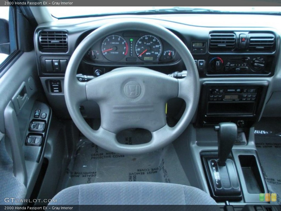 Gray Interior Dashboard for the 2000 Honda Passport EX #43341835
