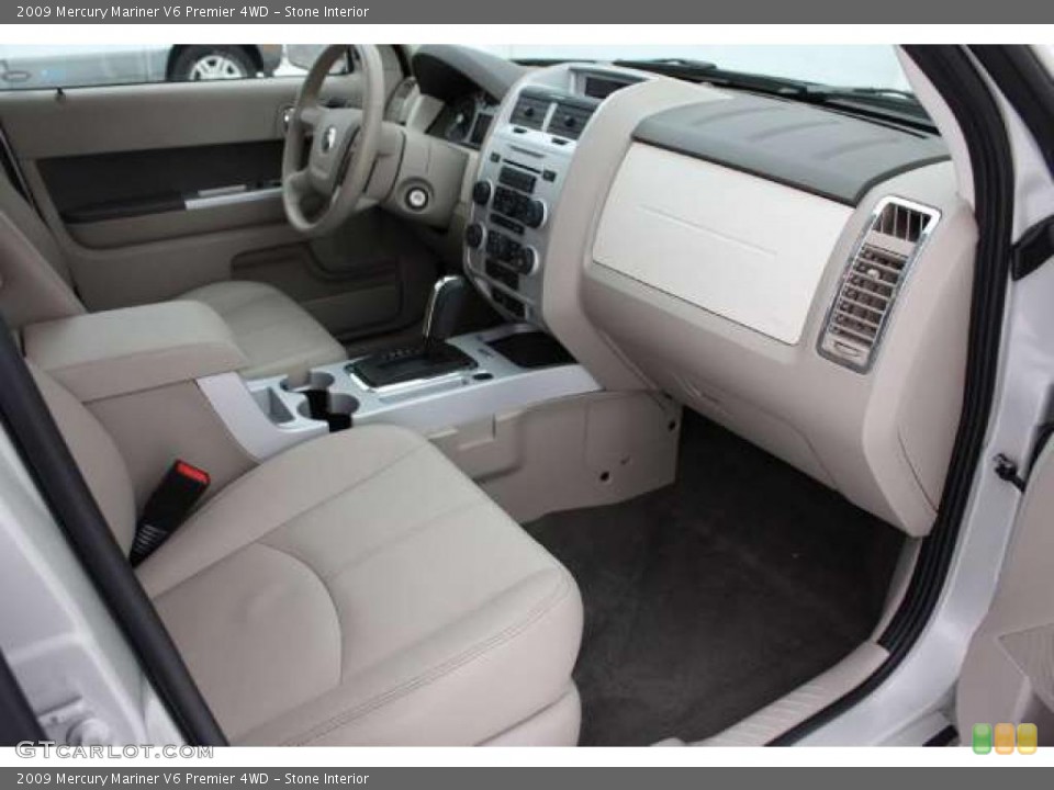 Stone Interior Photo for the 2009 Mercury Mariner V6 Premier 4WD #43342827