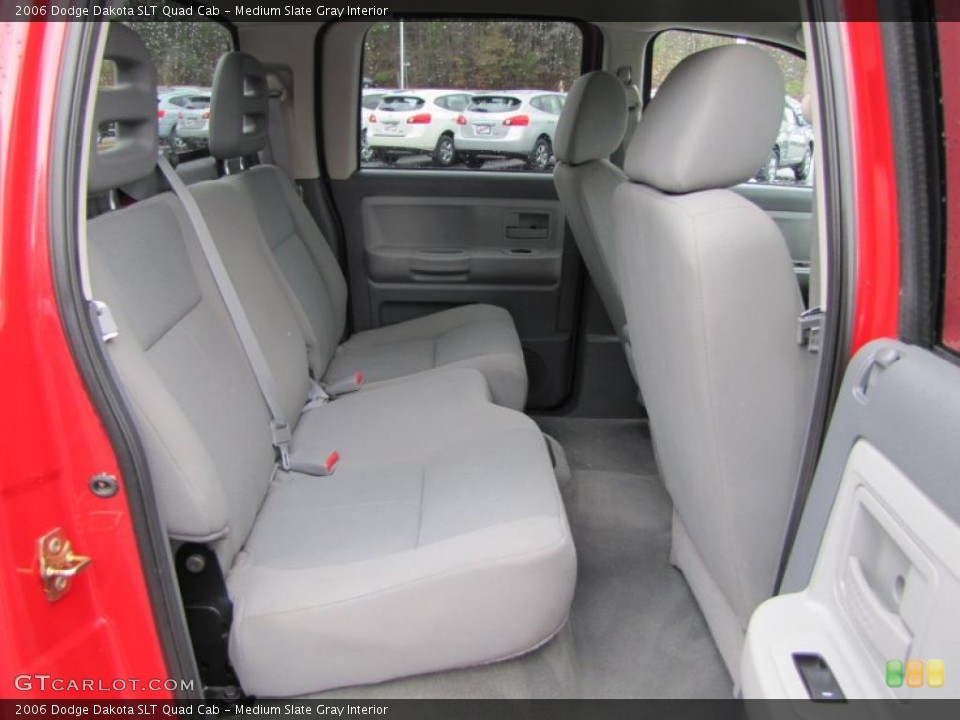 Medium Slate Gray Interior Photo for the 2006 Dodge Dakota SLT Quad Cab #43343055
