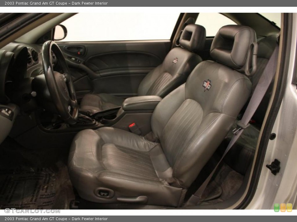 Dark Pewter Interior Photo for the 2003 Pontiac Grand Am GT Coupe #43343313