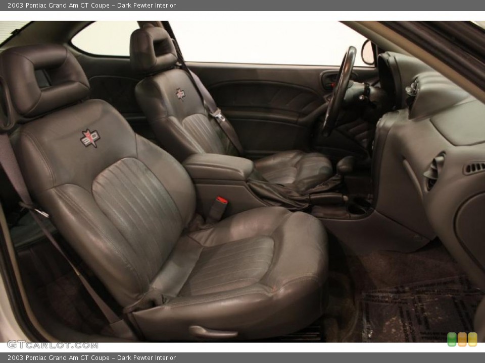Dark Pewter Interior Photo for the 2003 Pontiac Grand Am GT Coupe #43343398