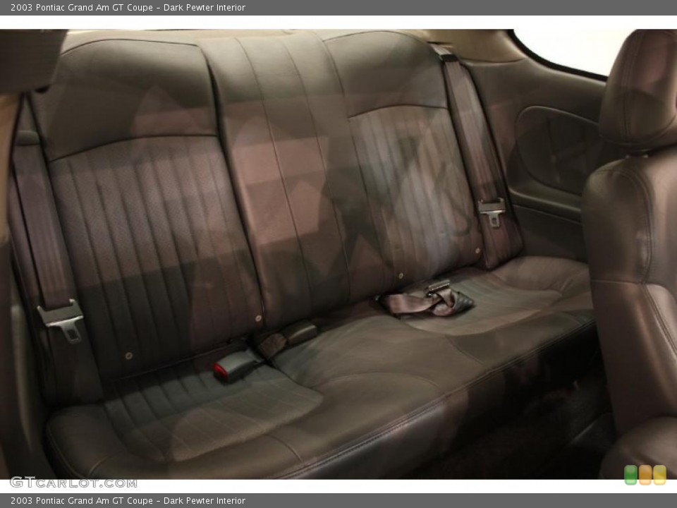 Dark Pewter Interior Photo for the 2003 Pontiac Grand Am GT Coupe #43343416