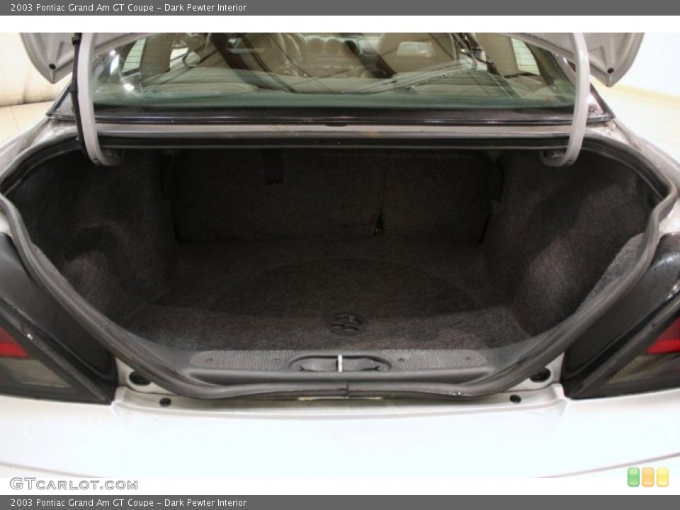 Dark Pewter Interior Trunk for the 2003 Pontiac Grand Am GT Coupe #43343451