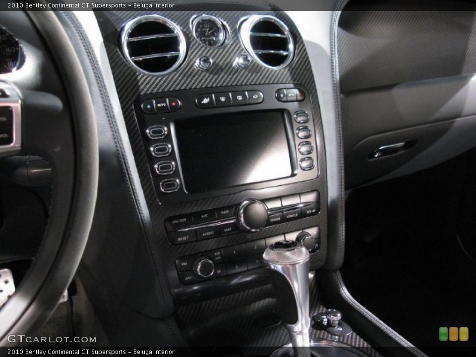 Beluga Interior Controls for the 2010 Bentley Continental GT Supersports #43343999