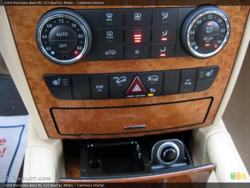 Cashmere Interior Controls for the 2009 Mercedes-Benz ML 320 BlueTec 4Matic #43344498