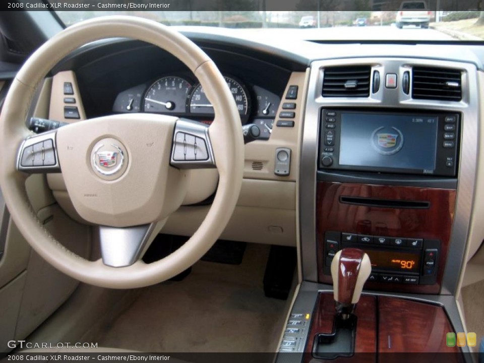 Cashmere/Ebony Interior Dashboard for the 2008 Cadillac XLR Roadster #43346379