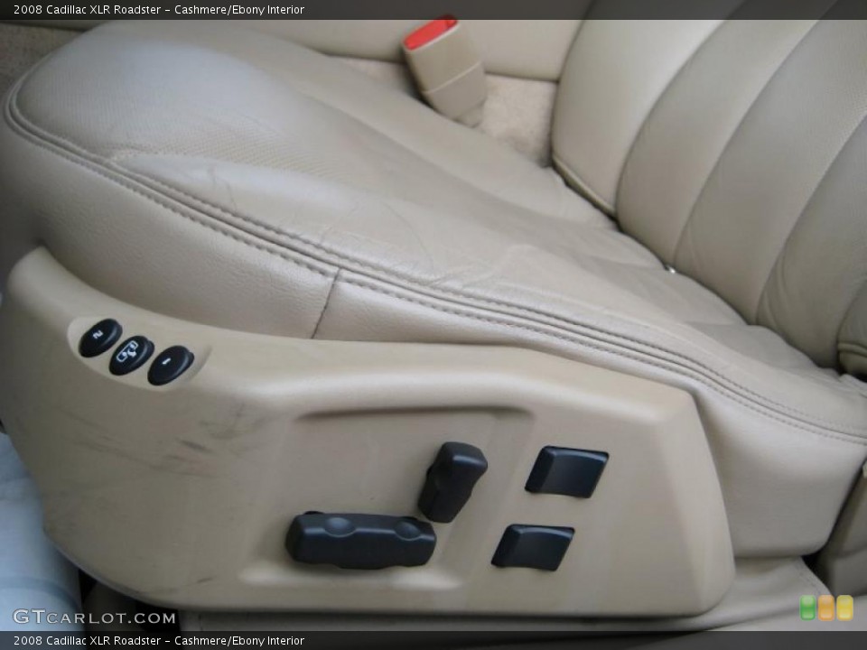 Cashmere/Ebony Interior Controls for the 2008 Cadillac XLR Roadster #43346475