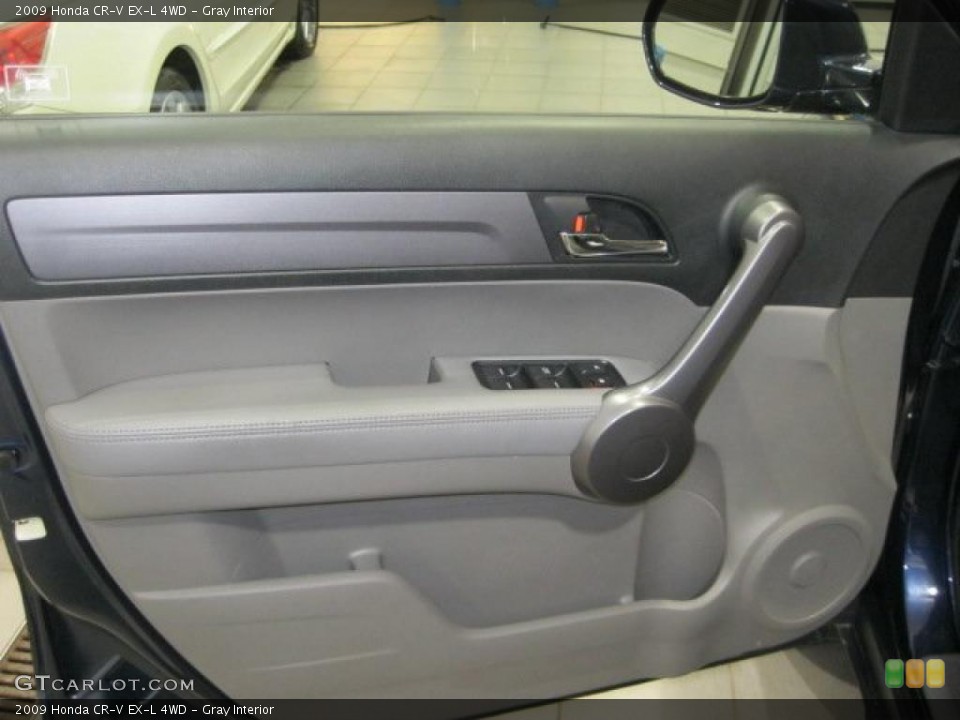 Gray Interior Door Panel for the 2009 Honda CR-V EX-L 4WD #43348327
