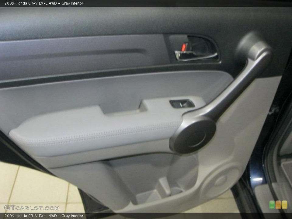 Gray Interior Door Panel for the 2009 Honda CR-V EX-L 4WD #43348531