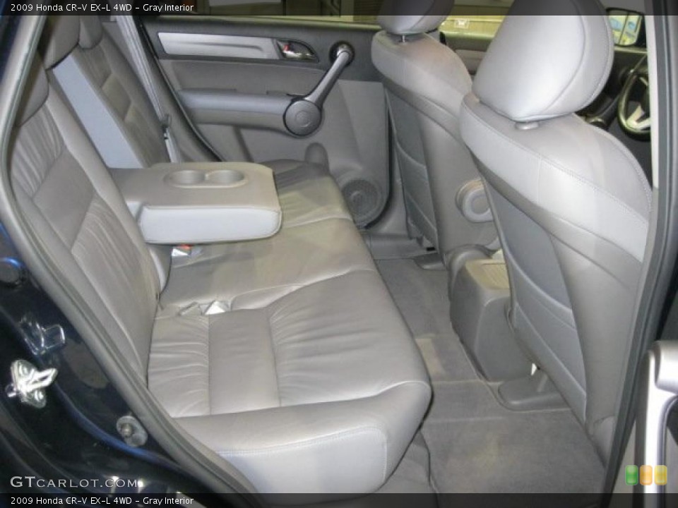 Gray Interior Photo for the 2009 Honda CR-V EX-L 4WD #43348563