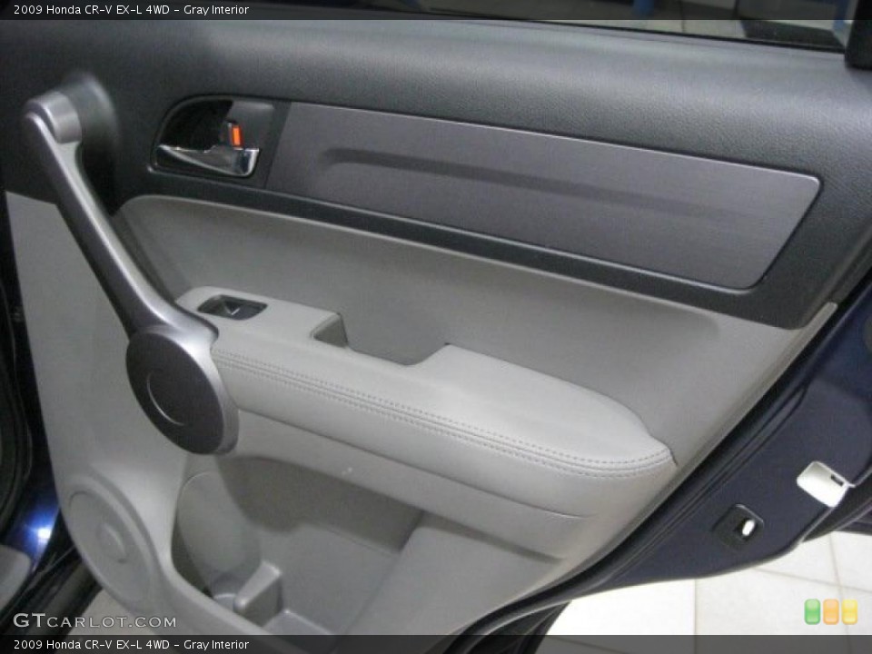 Gray Interior Door Panel for the 2009 Honda CR-V EX-L 4WD #43348579