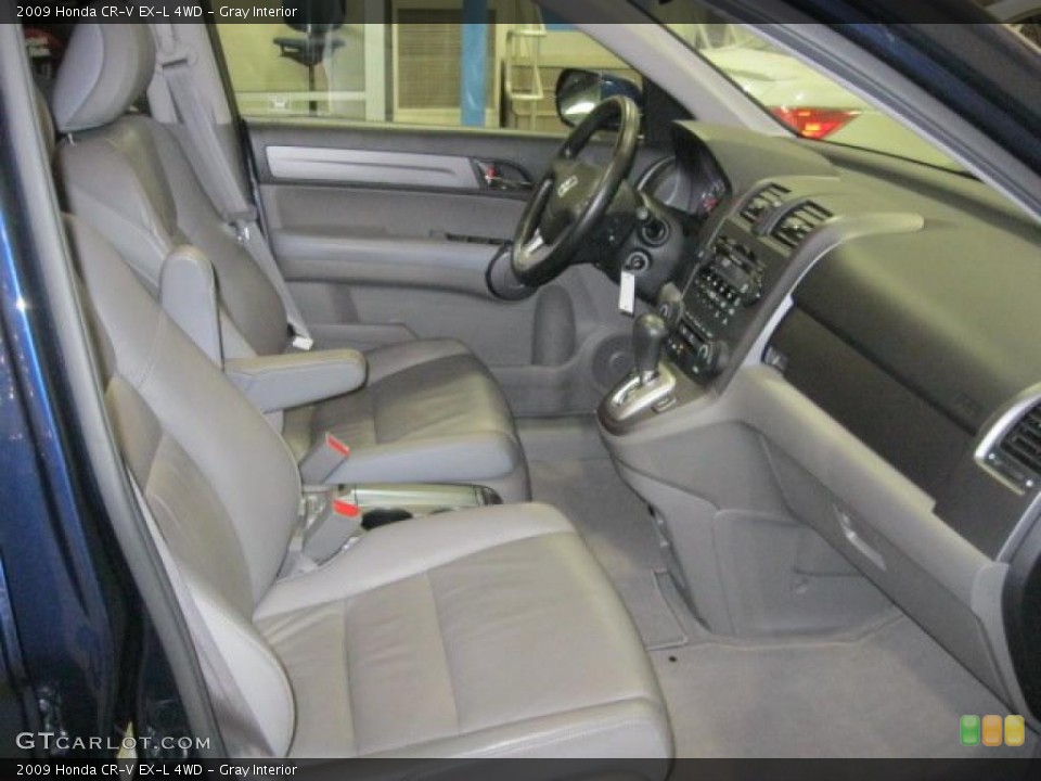 Gray Interior Photo for the 2009 Honda CR-V EX-L 4WD #43348595