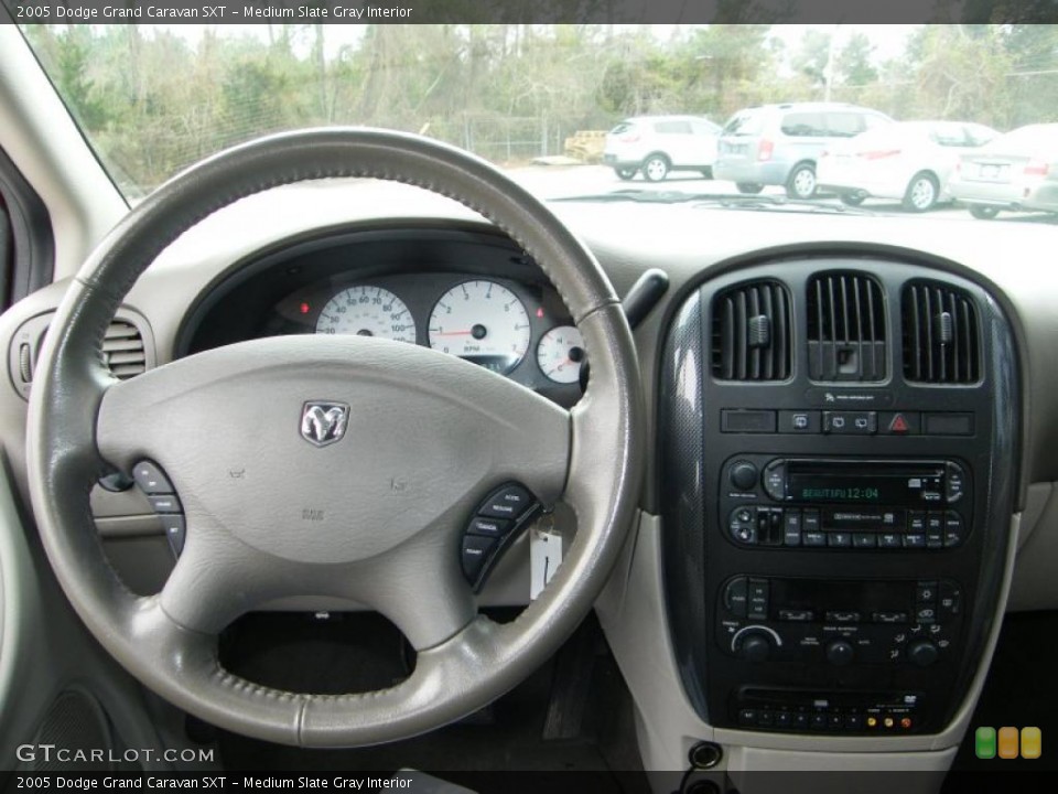 Medium Slate Gray Interior Dashboard for the 2005 Dodge Grand Caravan SXT #43356047