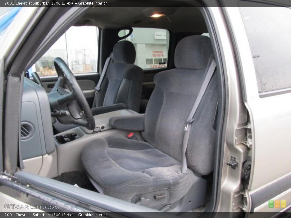 Graphite Interior Photo for the 2001 Chevrolet Suburban 1500 LS 4x4 #43356495