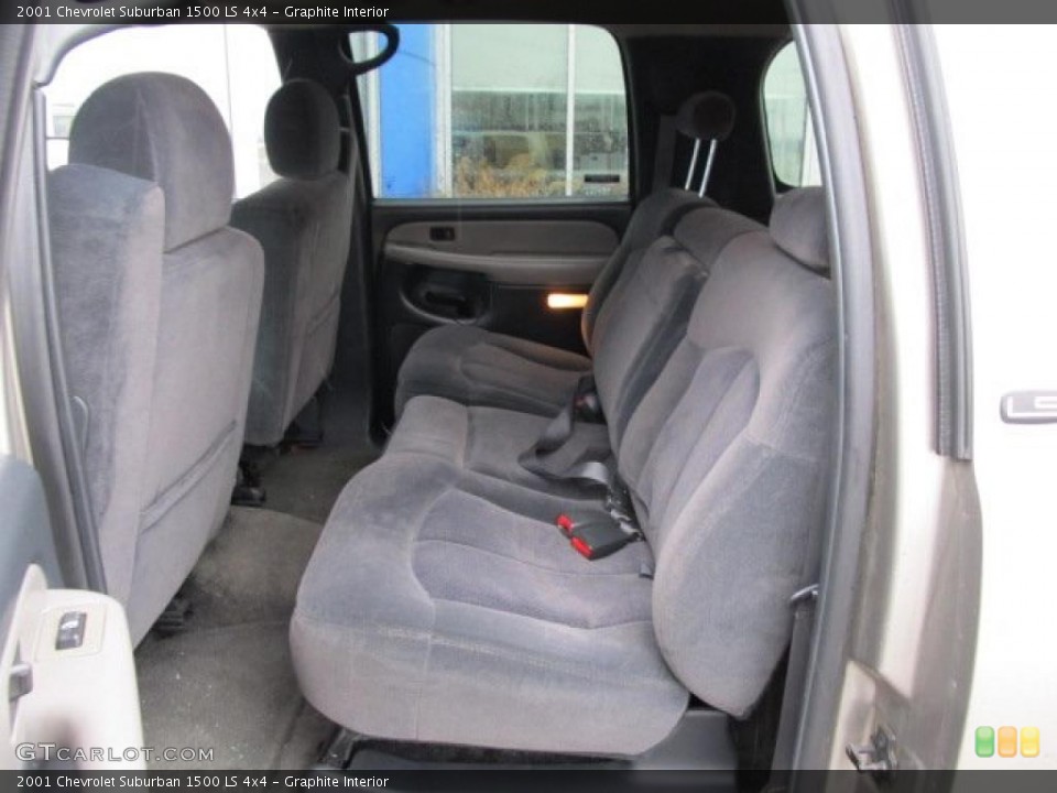 Graphite Interior Photo for the 2001 Chevrolet Suburban 1500 LS 4x4 #43356555