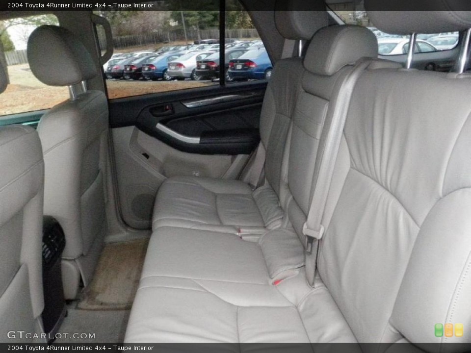 Taupe Interior Photo for the 2004 Toyota 4Runner Limited 4x4 #43358295