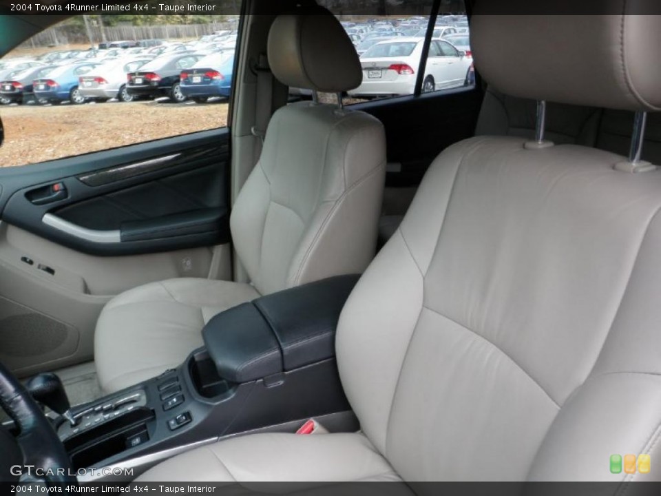Taupe Interior Photo for the 2004 Toyota 4Runner Limited 4x4 #43358391