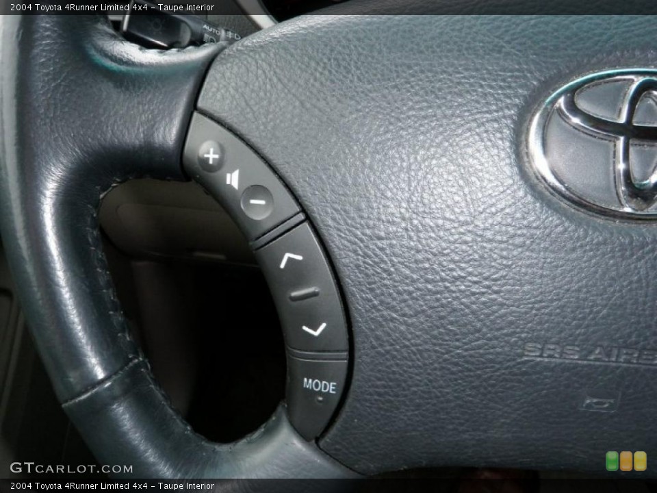 Taupe Interior Controls for the 2004 Toyota 4Runner Limited 4x4 #43358507