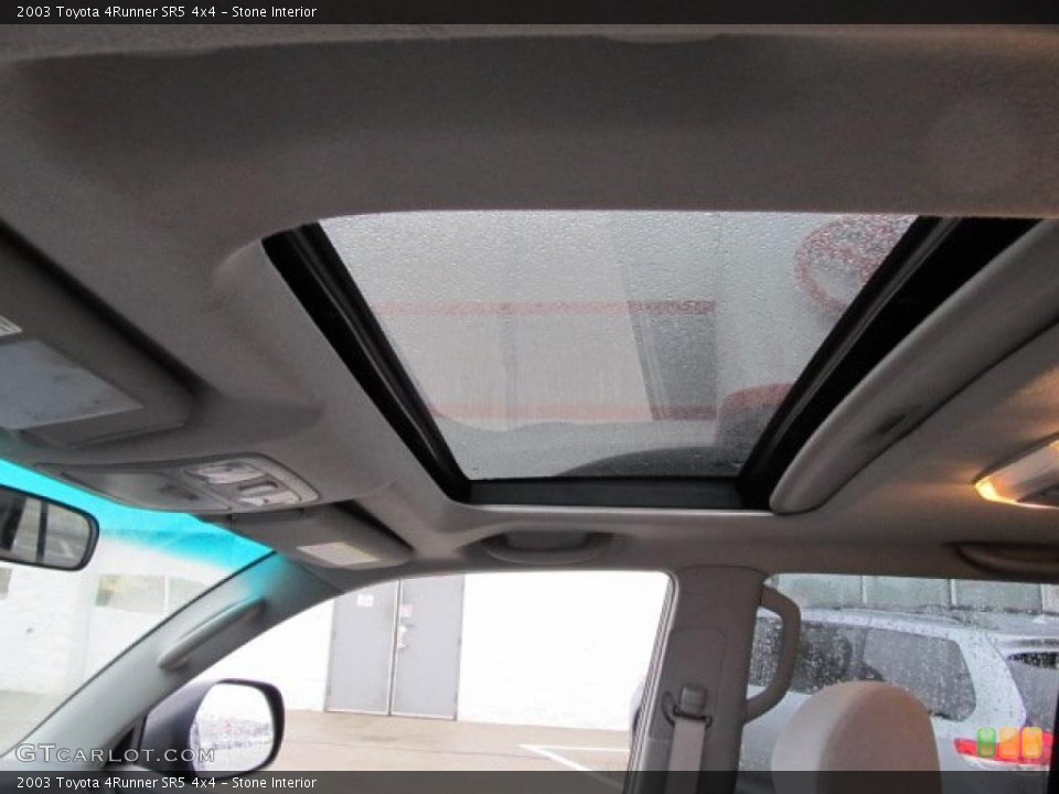 Stone Interior Sunroof for the 2003 Toyota 4Runner SR5 4x4 #43358707