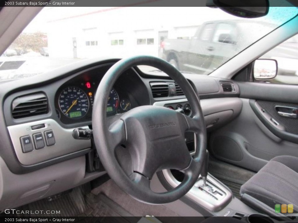 Gray Interior Photo for the 2003 Subaru Baja Sport #43359071