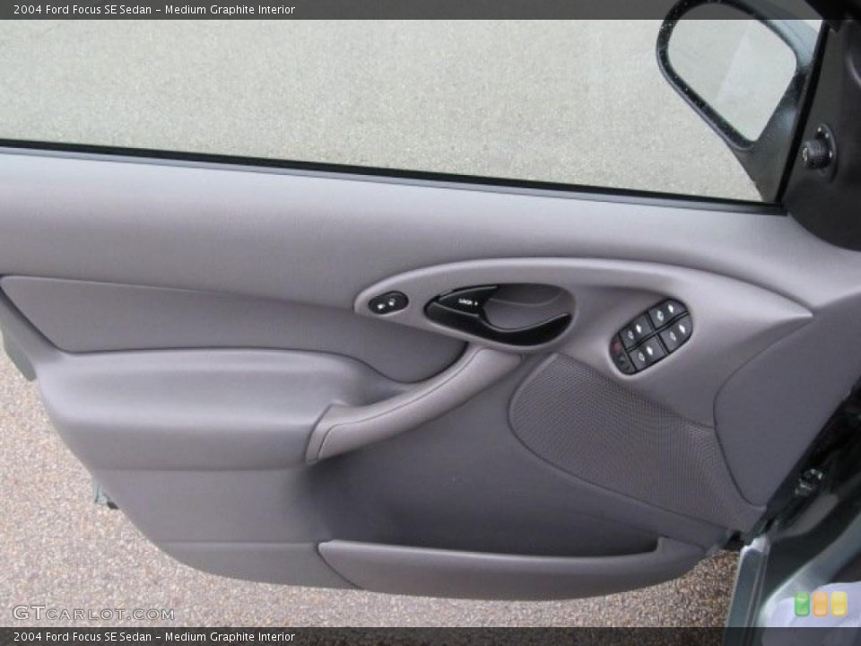 Medium Graphite Interior Door Panel for the 2004 Ford Focus SE Sedan #43360891