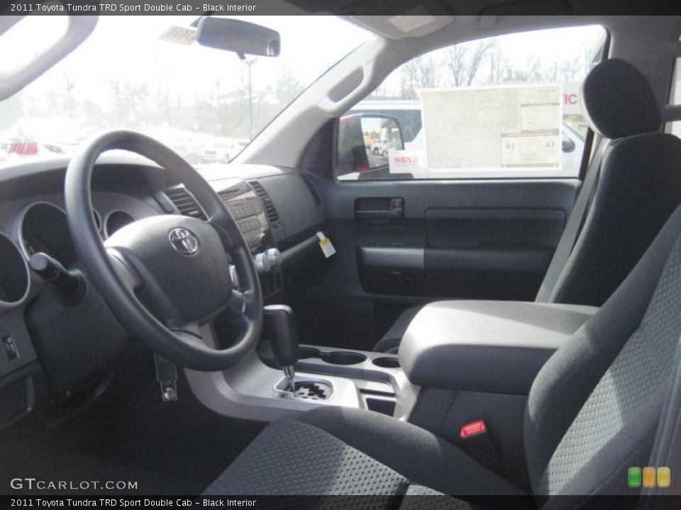 Black Interior Photo for the 2011 Toyota Tundra TRD Sport Double Cab #43361307