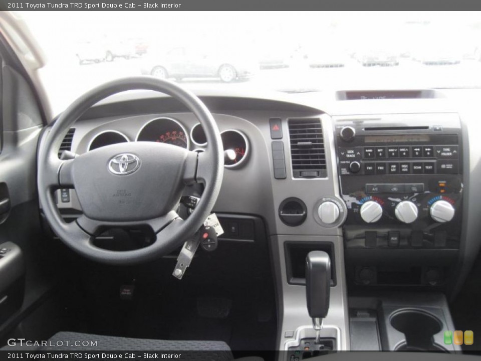 Black Interior Dashboard for the 2011 Toyota Tundra TRD Sport Double Cab #43361363