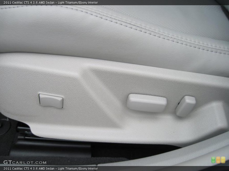 Light Titanium/Ebony Interior Controls for the 2011 Cadillac CTS 4 3.6 AWD Sedan #43361595