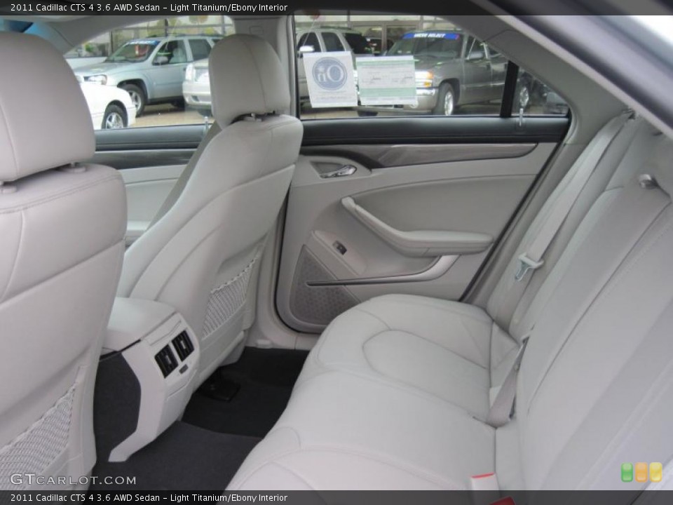 Light Titanium/Ebony Interior Photo for the 2011 Cadillac CTS 4 3.6 AWD Sedan #43361671