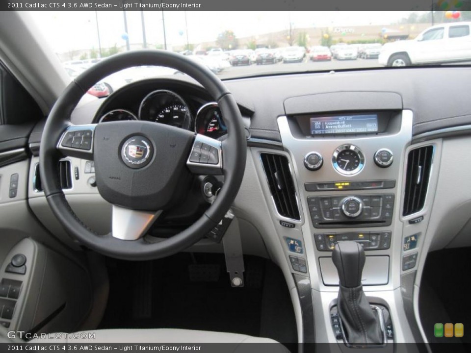 Light Titanium/Ebony Interior Dashboard for the 2011 Cadillac CTS 4 3.6 AWD Sedan #43361687
