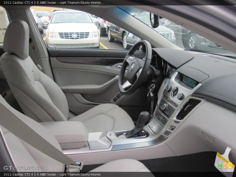 Light Titanium/Ebony Interior Photo for the 2011 Cadillac CTS 4 3.6 AWD Sedan #43361719