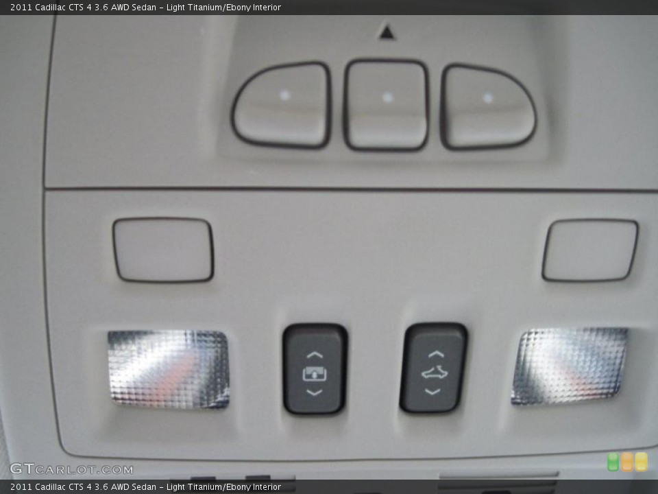 Light Titanium/Ebony Interior Controls for the 2011 Cadillac CTS 4 3.6 AWD Sedan #43361767