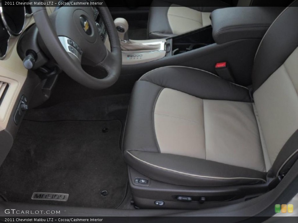 Cocoa/Cashmere Interior Photo for the 2011 Chevrolet Malibu LTZ #43362639