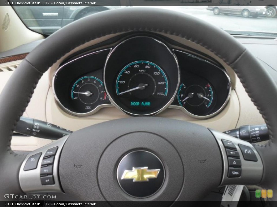 Cocoa/Cashmere Interior Gauges for the 2011 Chevrolet Malibu LTZ #43362731