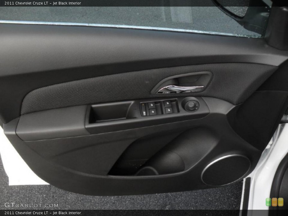 Jet Black Interior Door Panel for the 2011 Chevrolet Cruze LT #43363075