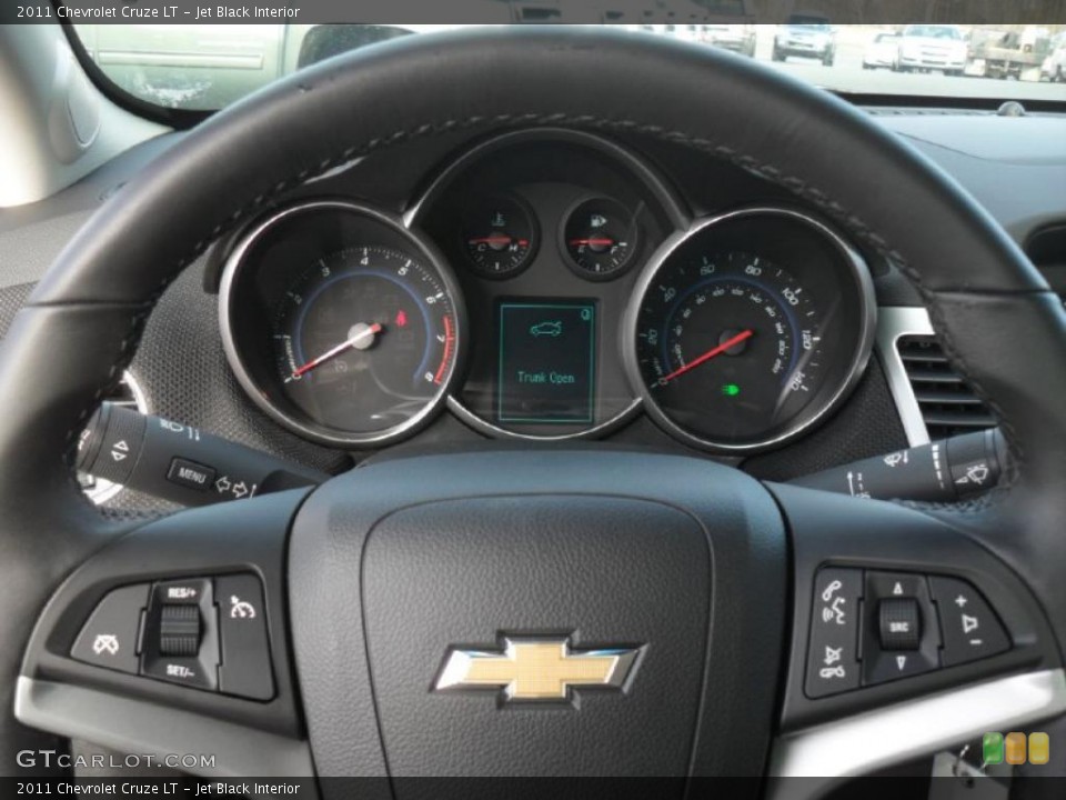 Jet Black Interior Gauges for the 2011 Chevrolet Cruze LT #43363131