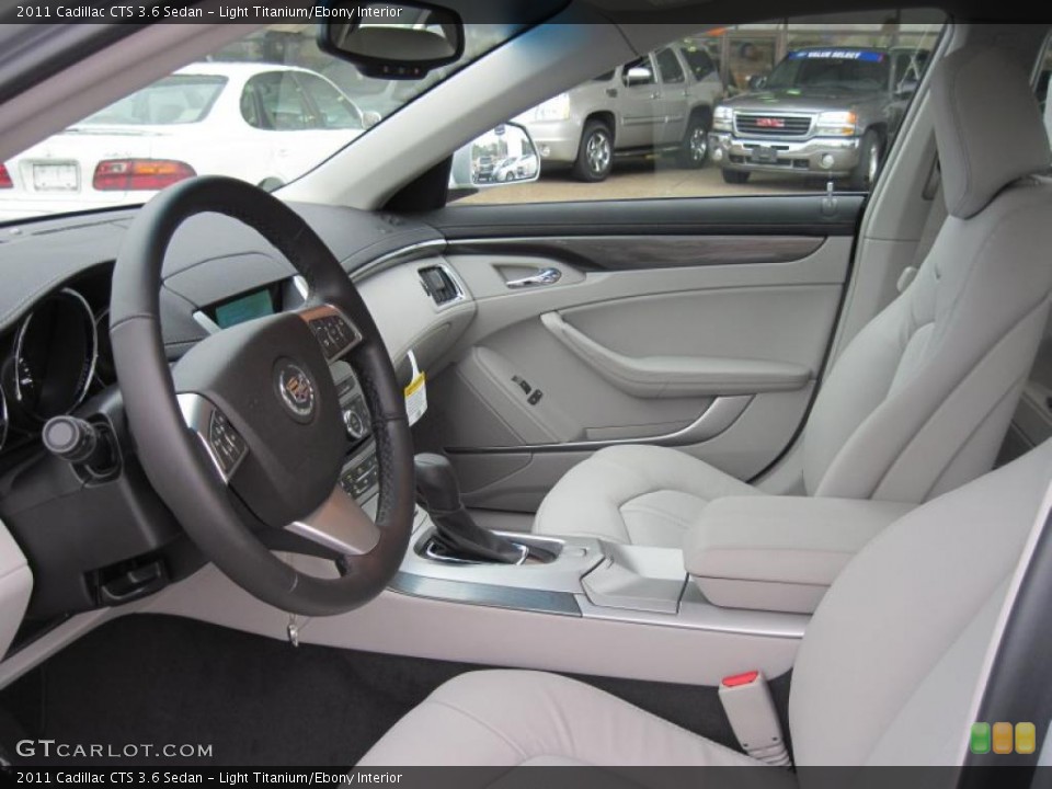 Light Titanium/Ebony Interior Photo for the 2011 Cadillac CTS 3.6 Sedan #43363283
