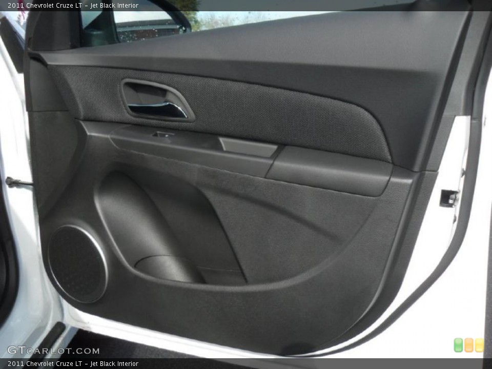 Jet Black Interior Door Panel for the 2011 Chevrolet Cruze LT #43363295