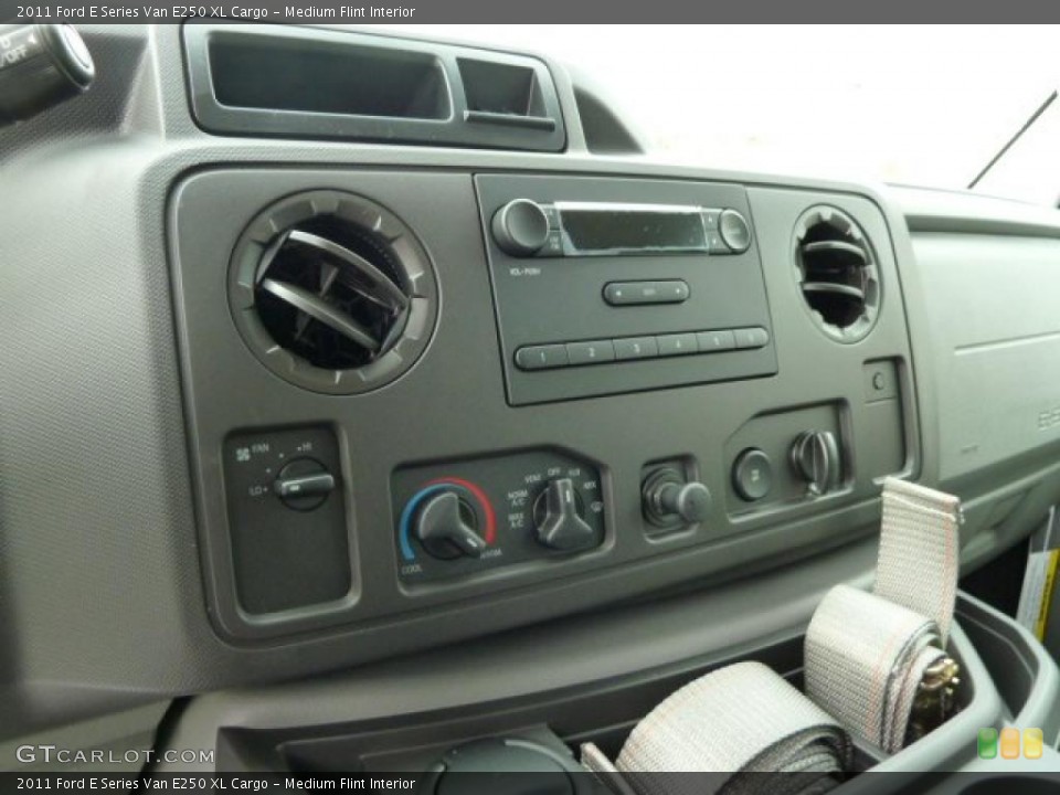 Medium Flint Interior Controls for the 2011 Ford E Series Van E250 XL Cargo #43363843