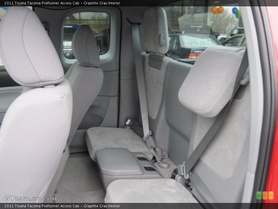 Graphite Gray Interior Photo for the 2011 Toyota Tacoma PreRunner Access Cab #43364144