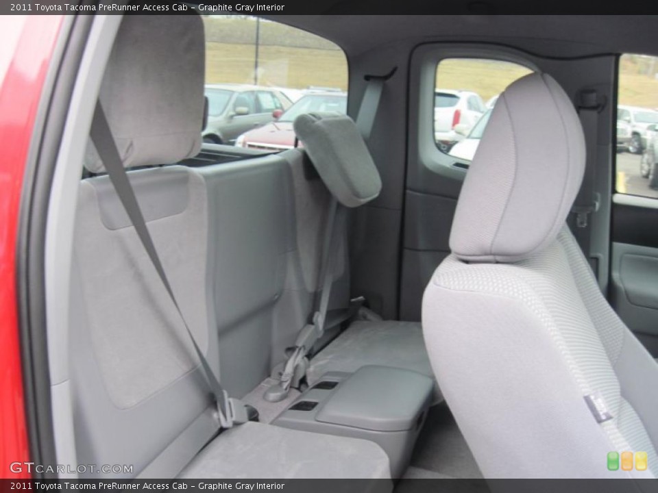 Graphite Gray Interior Photo for the 2011 Toyota Tacoma PreRunner Access Cab #43364272