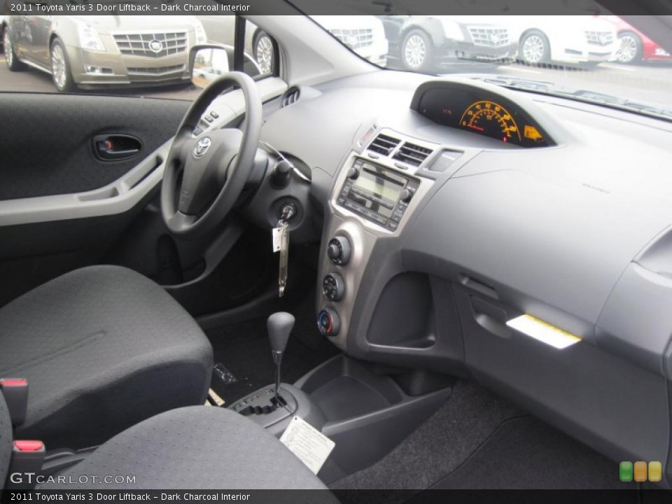 Dark Charcoal Interior Photo for the 2011 Toyota Yaris 3 Door Liftback #43364564