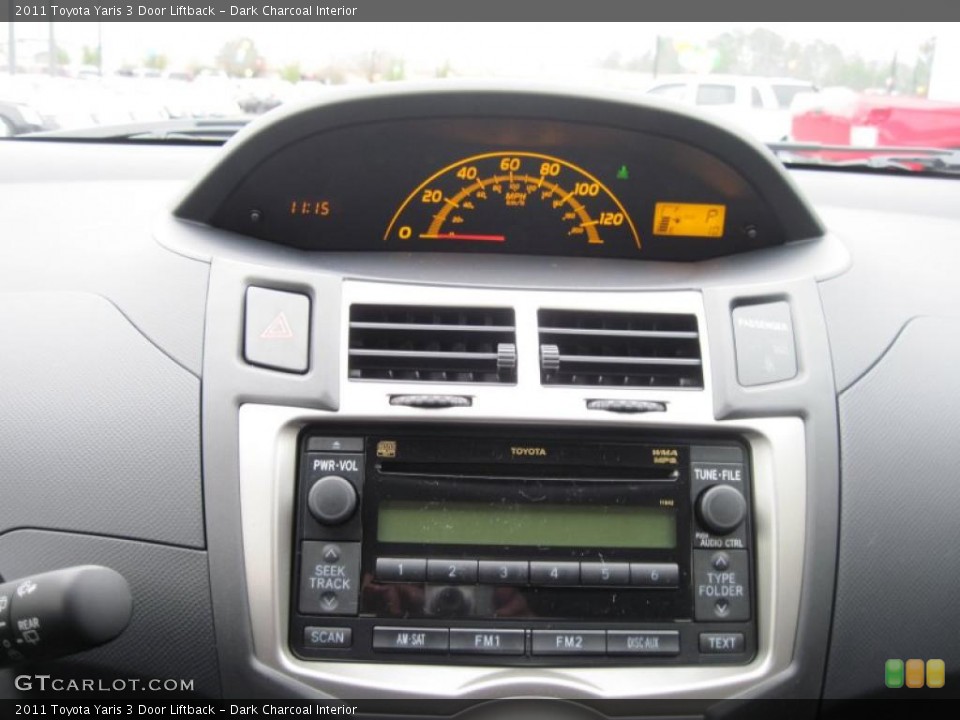 Dark Charcoal Interior Gauges for the 2011 Toyota Yaris 3 Door Liftback #43364616
