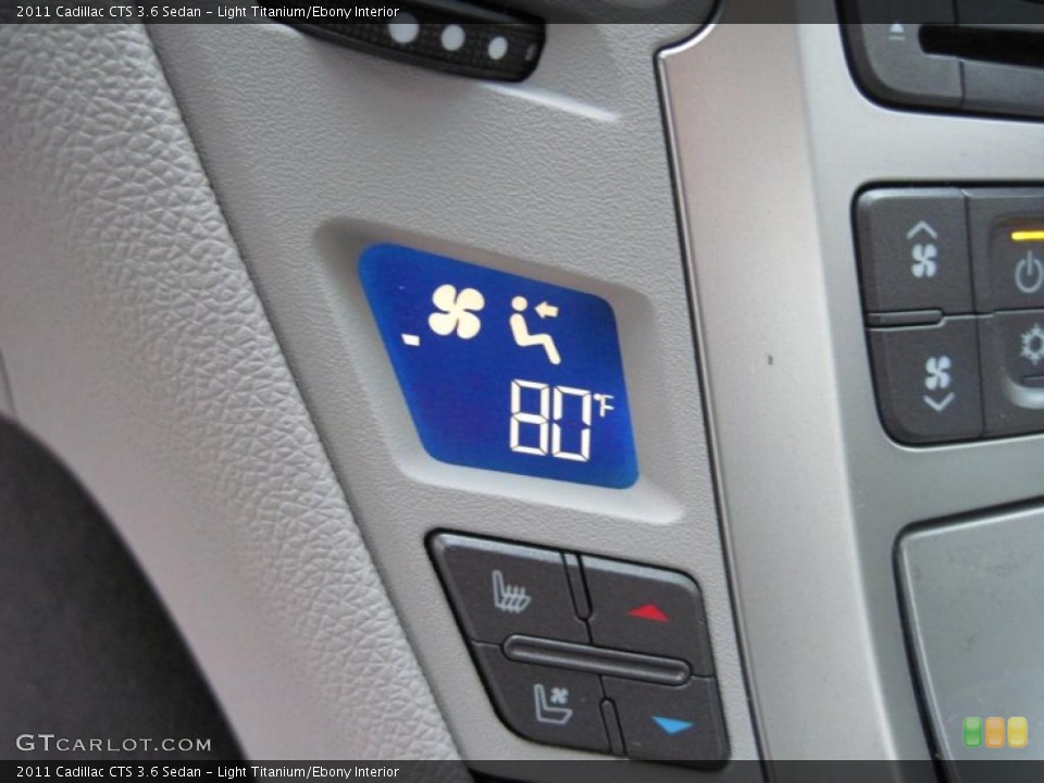 Light Titanium/Ebony Interior Controls for the 2011 Cadillac CTS 3.6 Sedan #43365156