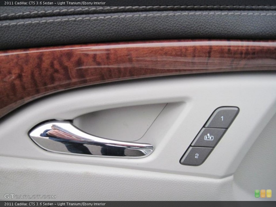 Light Titanium/Ebony Interior Controls for the 2011 Cadillac CTS 3.6 Sedan #43365184