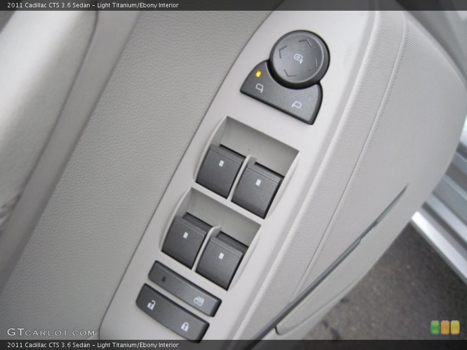 Light Titanium/Ebony Interior Controls for the 2011 Cadillac CTS 3.6 Sedan #43365228